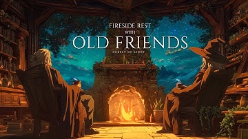 Medieval Music For Focus & Reflection | Fireside Rest With Old Friends