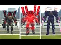 AROMRED SPEAKERMAN TITAN ,FUTURE TV MAN TITAN VS GMAN SHIELD ,ASTRO DUCHESS ,SKIBIDI In Garry's Mod!