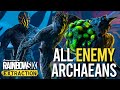 All Enemy Archaeans in Rainbow Six Extraction THAT WE KNOW OF