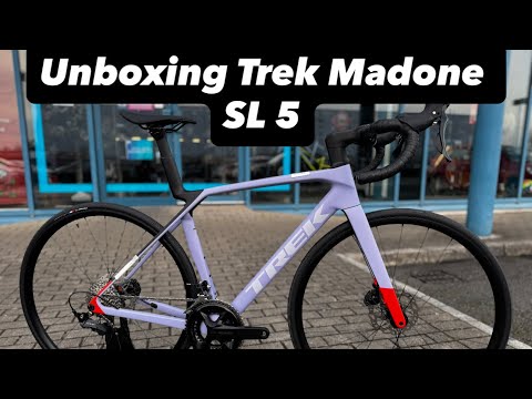 Unboxing: 2026 Trek Madone SL 5 Gen 8 Matte Lavender Haze/ Deep