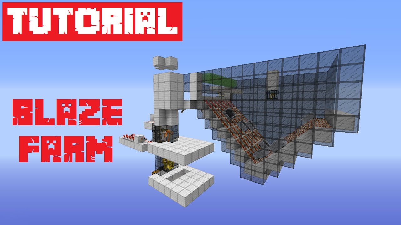 Minecraft 1.8.X - Tutorial - Blaze Farm (Português) - YouTube
