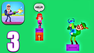 HITMASTERS - Gameplay Walkthrough PART 3 - Levels 20-29 (iOS Android)