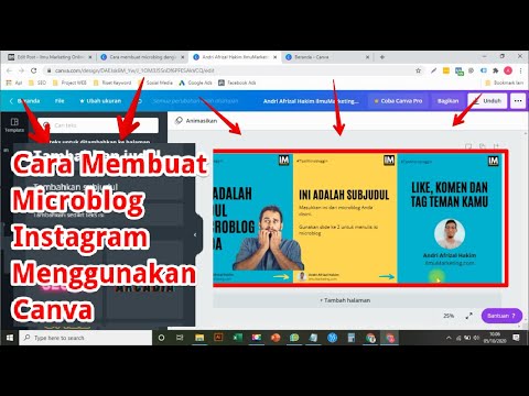 Cara Membuat Microblog Instagram Menggunakan Canva