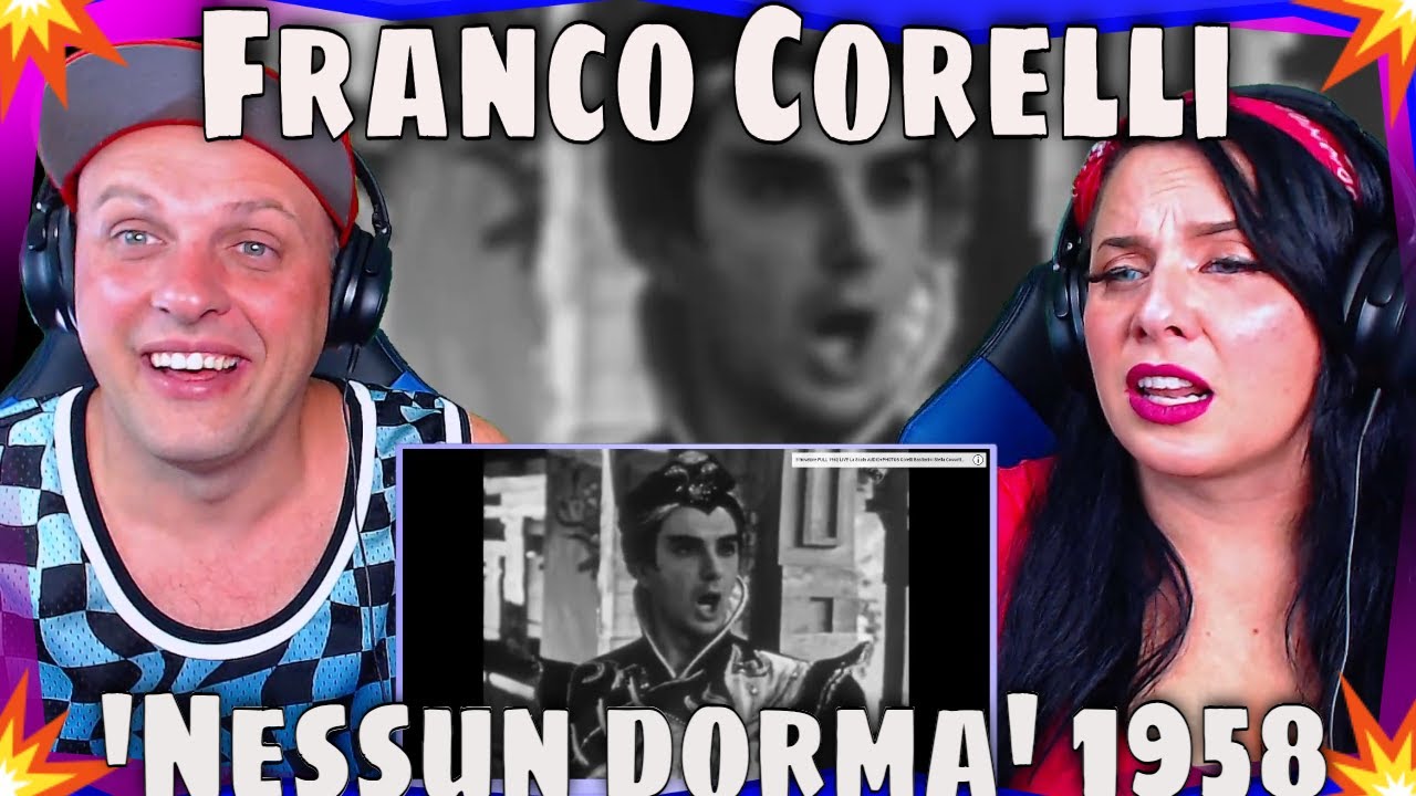Franco Corelli 'Nessun dorma' 1958 (Turandot TV film) THE WOLF HUNTERZ REACTIONS