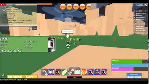 ROBLOX: DBZFA screech05 VS munchman05
