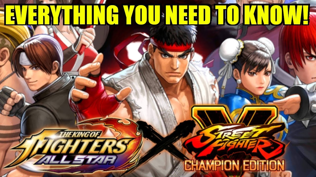 The King of Fighters Allstars X Street Fighter Crossover Brings in