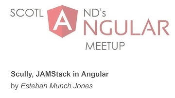 Scully, JAMStack in Angular