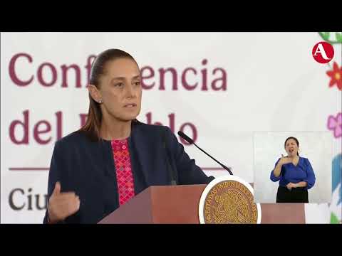 'Hay mucho diálogo con el Gobierno de EU'; Sheinbaum (Solo vertical)