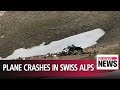 Vintage plane crashes in Swiss Alps, killing all 20 people on board