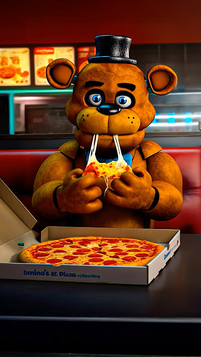🍕FREDDY FazBear Gets A JOB At DOMINOS! #fnaf #domino #ai #brainrot