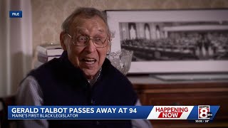 Gerald Talbot, Maine civil rights activist and former legislator, dies