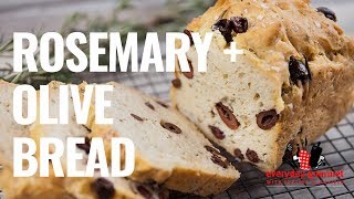 Rosemary and Olive Bread  | Everyday Gourmet S8 E52