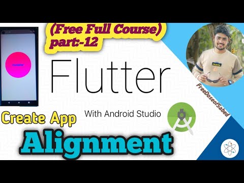 Container Alignment (Flutter widget of the week) || Flutter Bangla Tuitorial part:12 || Full course
