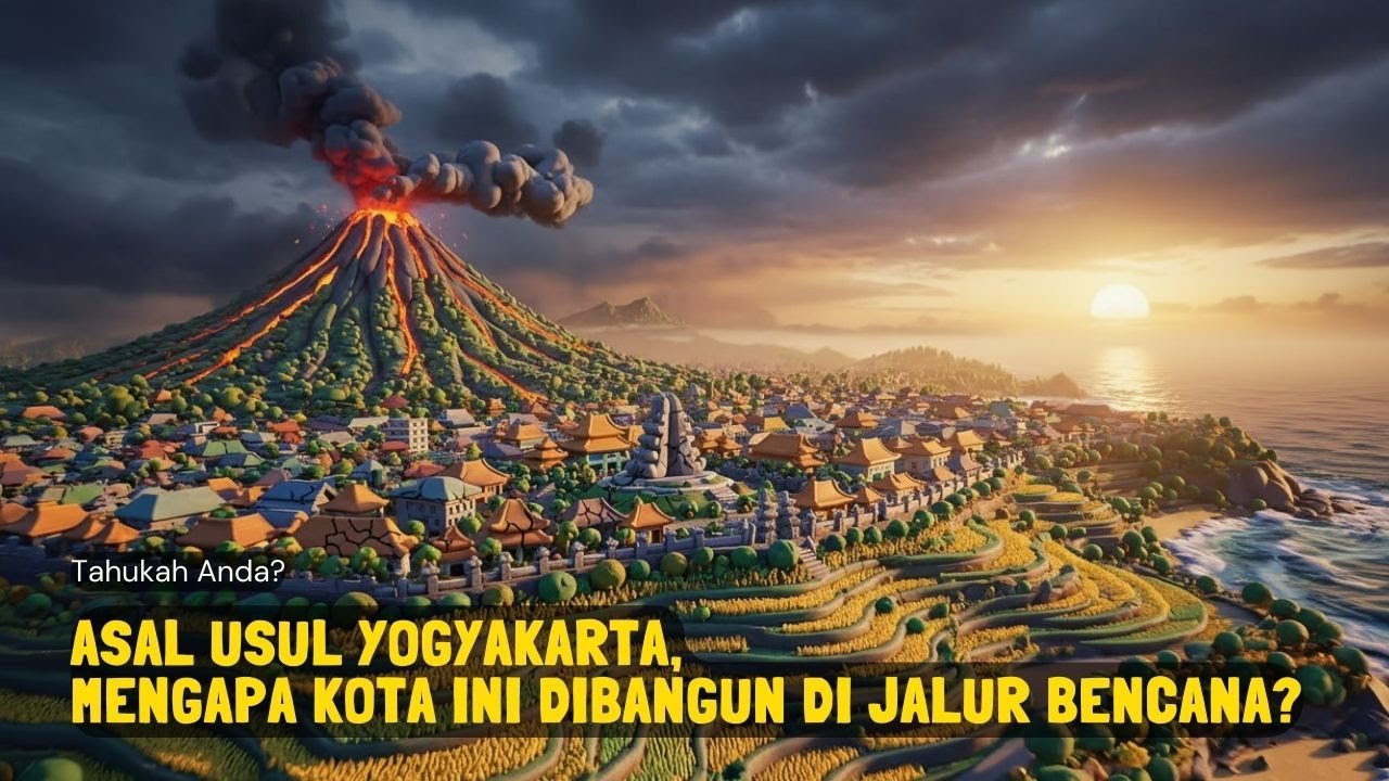 ASAL USUL YOGYAKARTA,Mengapa Kota Ini Dibangun di Jalur Bencana?,Fakta Unik ,Sejarah Menarik