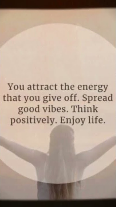 Positive vibes status #JustGoodVibes