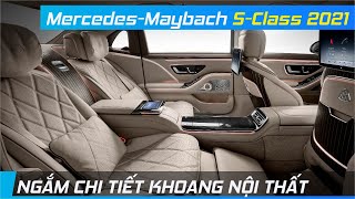 Mercedes S-Class Maybach 2021 chính thức ra mắt | Hình ảnh chi tiết  về KHOANG NỘI THẤT | XE24h