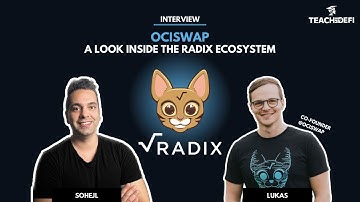 Ociswap - a look inside the Radix ecosystem
