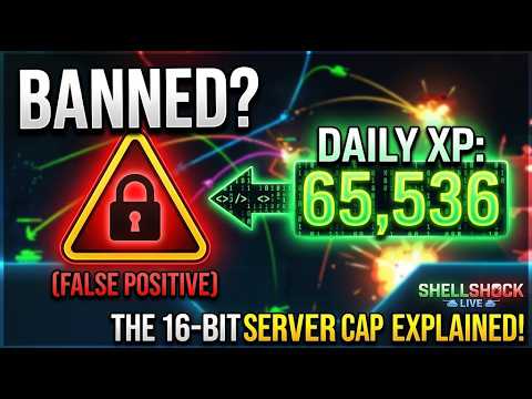 Why Binging ShellShock Live Gets You BANNED (The 16-Bit XP Cap)