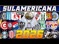 COPA SUL-AMERICANA 2026 - CONFIRA TODOS OS PARTICIPANTES