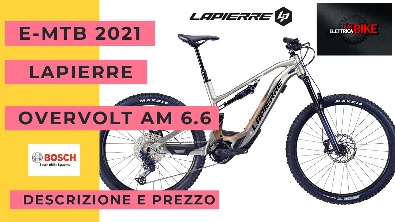 LAPIERRE OVERVOLT AM 6.6 mod. 2021 - YouTube