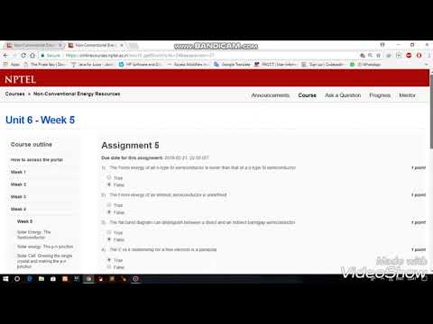 NCER Unit-6 week-5 Quiz Answers