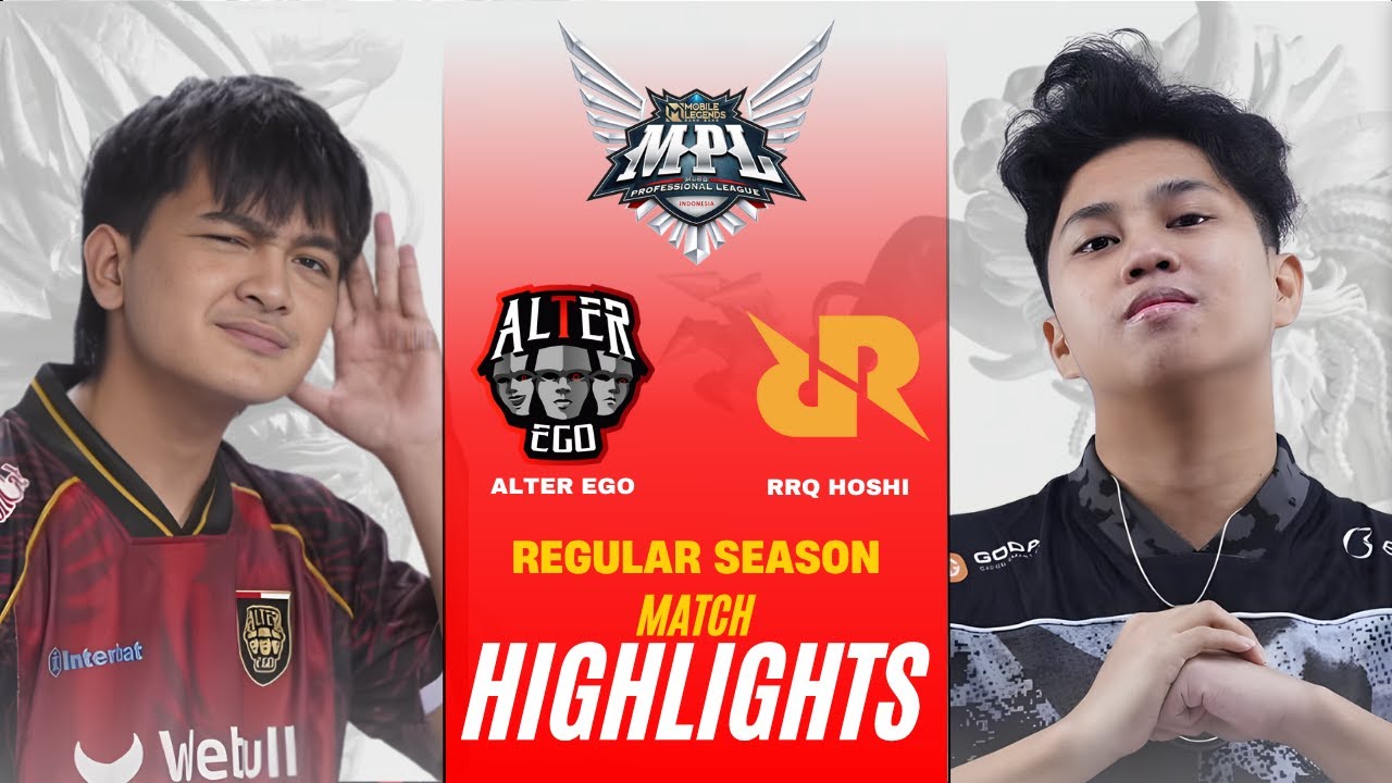 [HIGHLIGHTS] ALTER EGO vs RRQ REGULAR SEASON | MPL ID S16 AE vs RRQ