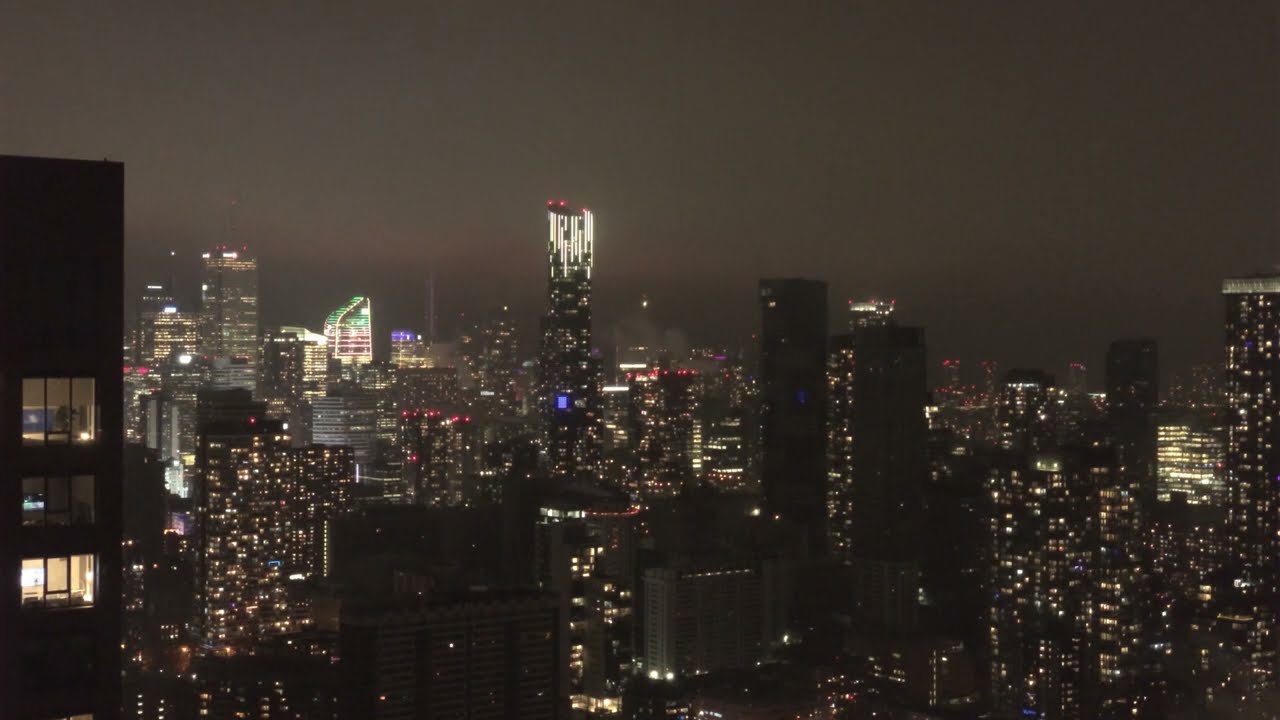 Toronto Power Outage Timelapse 1 Feb 2024