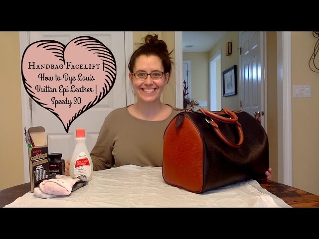 Handbag Facelift, How to Dye Louis Vuitton Epi Leather