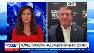 Congressman Fine Joins Lidia Curanaj on Newsmax