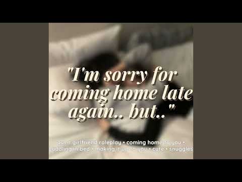Coming Home to You Sleeping [ASMR GF Roleplay] [F4A] [wholesome]