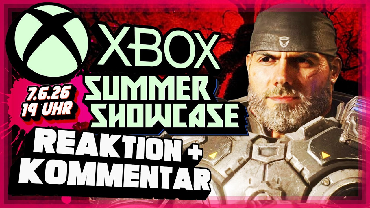 Xbox Games Showcase 26 mit GEARS OF WAR E-DAY [SUMMER GAME FEST '26] 🔴 Livestream & React mit Gregor