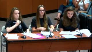 Middle School Debate Tournament - May 15, 2015