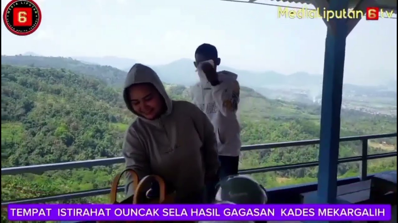 Rekomendasi tempat wisata panorama Cirata puncak sela di desa mekar galih Cikalong kulon