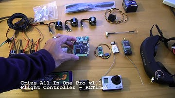 Quaternium Tricoptex MegapirateNG APM Crius AIO FPV