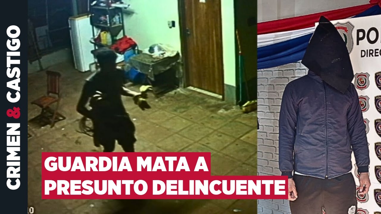 Presunto delincuente muere tras ser baleado por guardia de seguridad en Presidente Franco