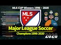 Major League Soccer (MLS) Cup Champions 1996-2020