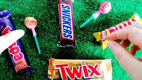 New satisfying video ||Opening Twix, Snickers, Wispa and Nuts.