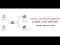 Alteryx – JOINS |  VLOOKUP == LEFT OUTER JOIN  |  RIGHT OUTER JOIN