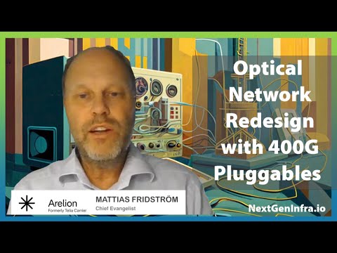 Tech Update: Optical Network Redesign with 400G Pluggables