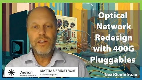 Tech Update: Optical Network Redesign with 400G Pluggables