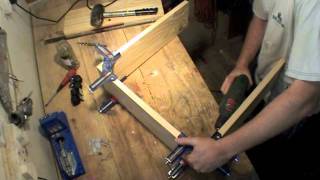 Speed Woodworking: Toy Box A high speed demonstration of making a storage box on wheels using pocket hole joinery.