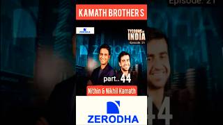 Share video tycoons of india | zerodha part. 44 |#drvivekbindra #tycoonsofindia #sharemarket #shorts