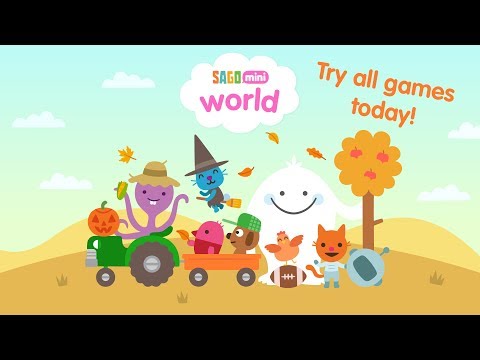 Sago Mini Dünya: Çocuk Oyunları