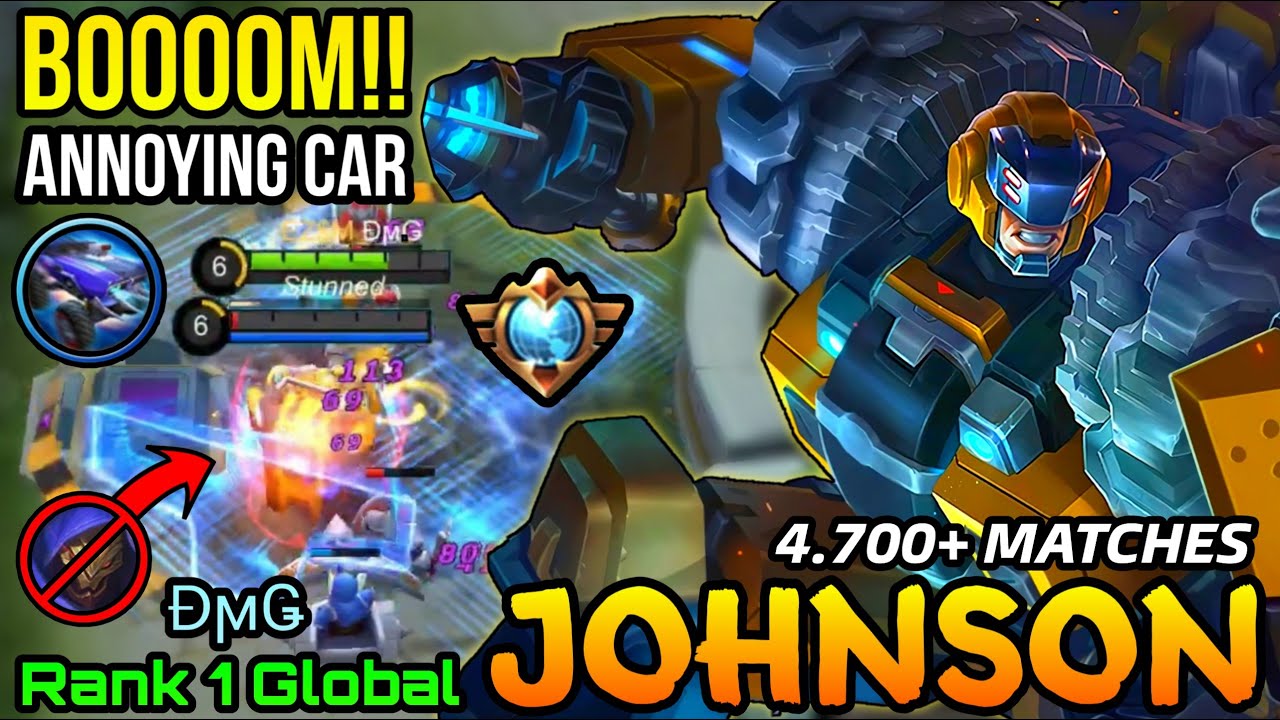 Wreck King Johnson Amazing Driving Rotation - Top 1 Global Johnson by ...