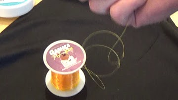 How to tie lead core to monofilament using the VQ Knot