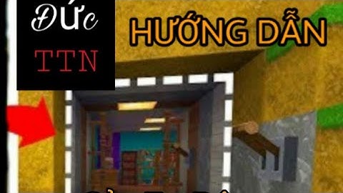 Hướng dẫn làm cửa tự động trong MINI WORLD BLOCK ART [Tutorial]