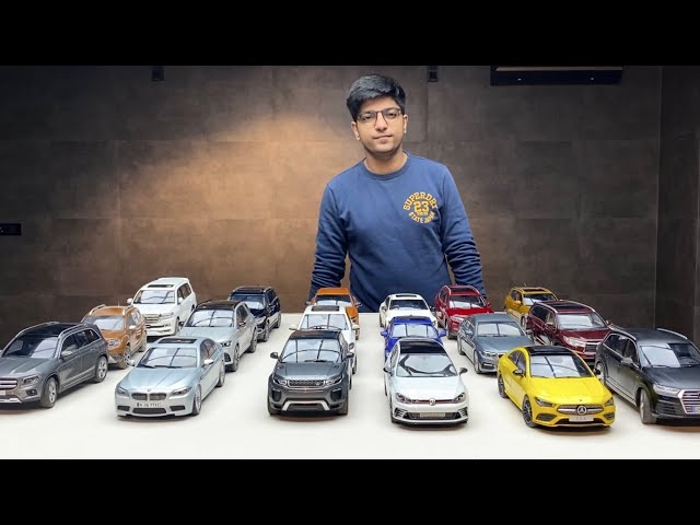 Miniature Model Car Collection, 1/18 Scale, Indian Collector