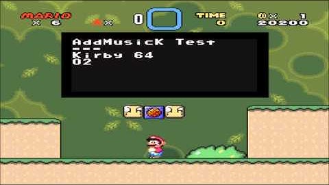 AddMusicK Test (And it worked!)