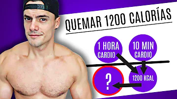 ¿Qué quema 10 calorías por minuto?