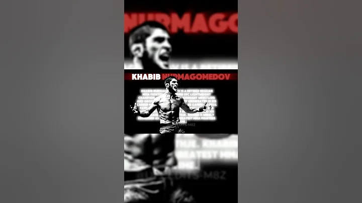 KHABIB NURMAGOMEDOV 💀💀💀 #trending #ufc #ufcfighter #mma #ufc311  #mmafight #edit